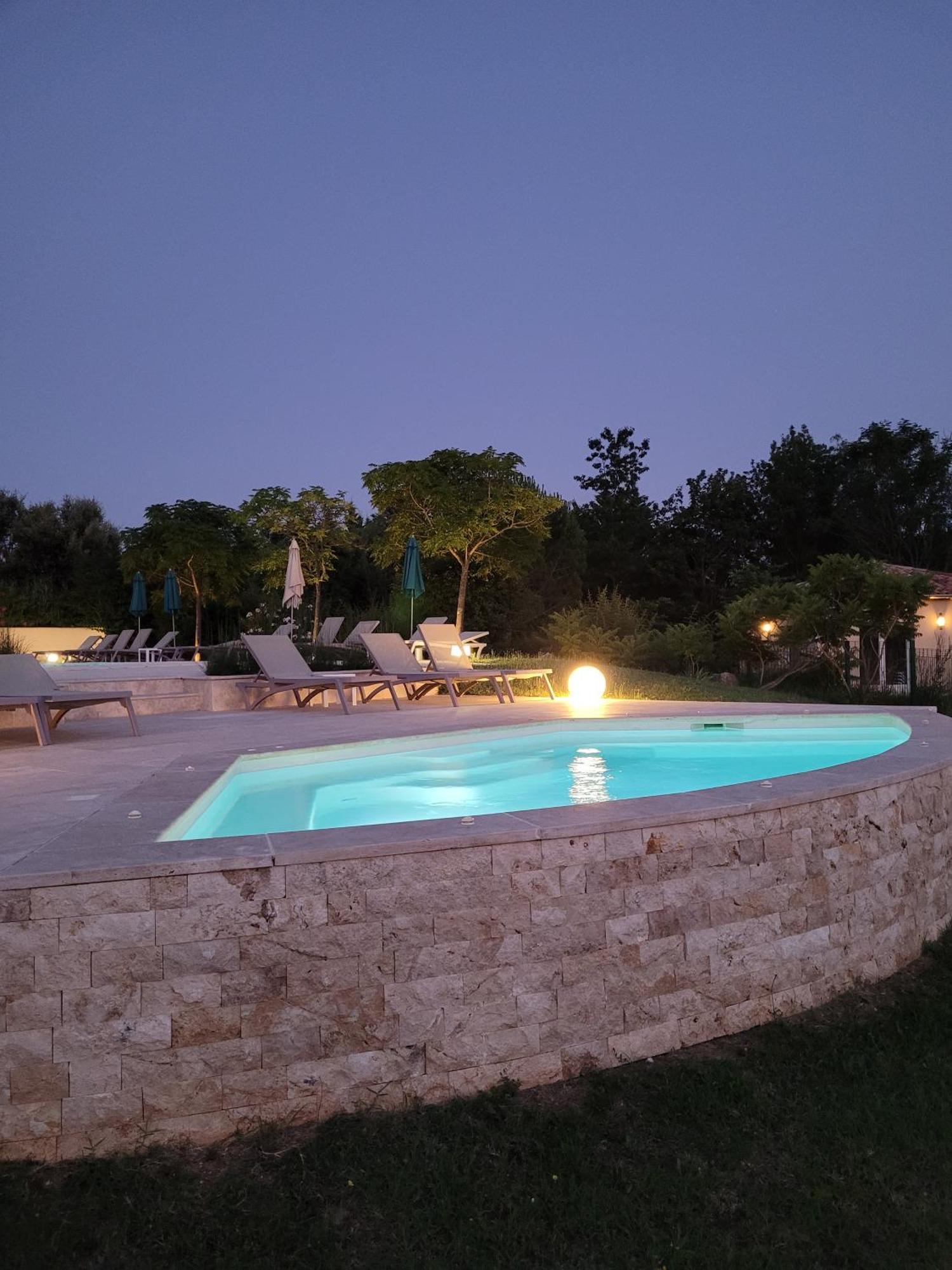 Hotel La Bastide D'Iris Vagnas Экстерьер фото